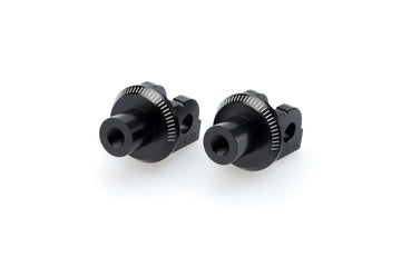 BMW S 1000 R [2025] – Adapter fotstøtte gummipute “Rider” – svart - 0