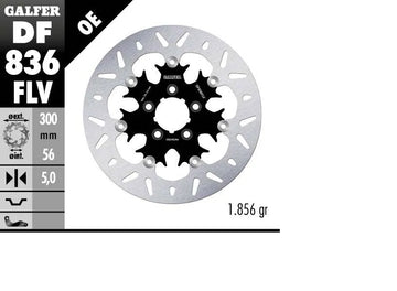 Harley-Davidson XL 883 L Sportster SuperLow [2020] - Flytende bremseskive rund – bilde 2