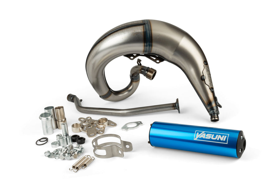 Aprilia RX Enduro 50 2T D50B0 [2007–] - Exhaust Cross ML Blue