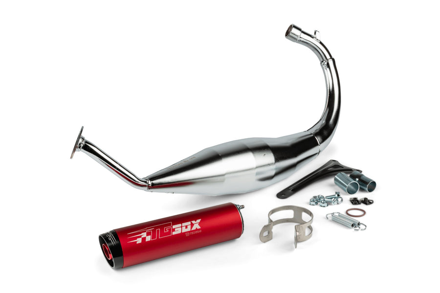 Beta RR Enduro 50 2T - Auspuff XS 2 chrome