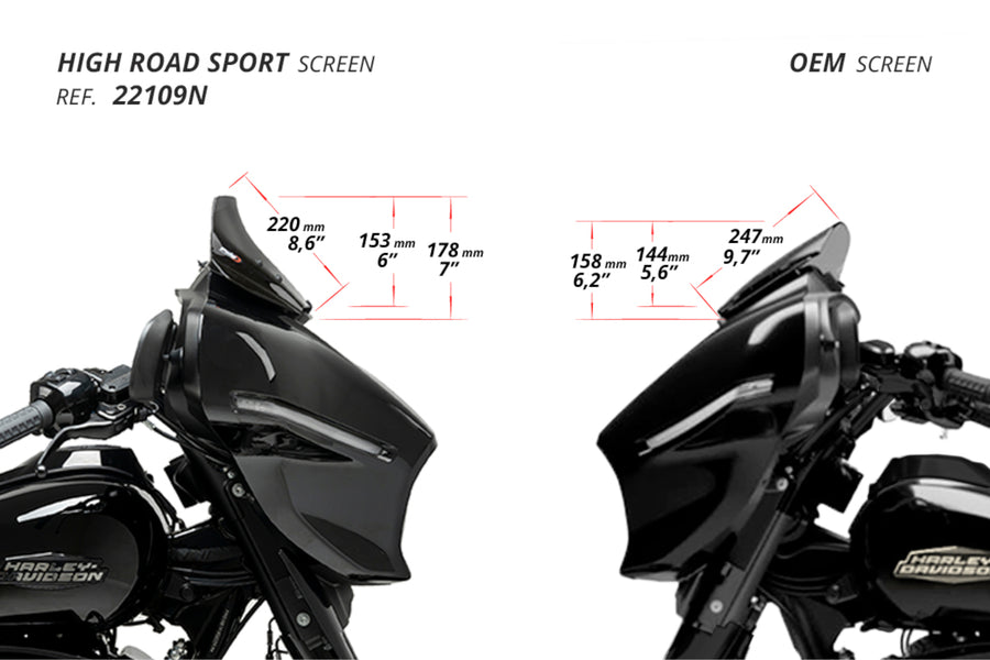 HARLEY DAVIDSON STREET GLIDE FLHX [2025] – High-Road Sport – Svart