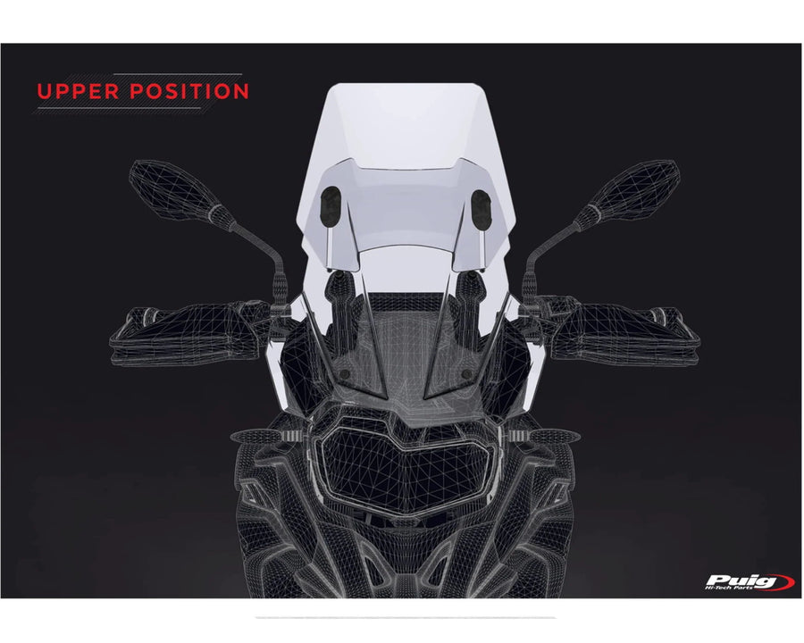 BMW F 750 GS [2024] – Justerbar frontrute – kraftig tonet