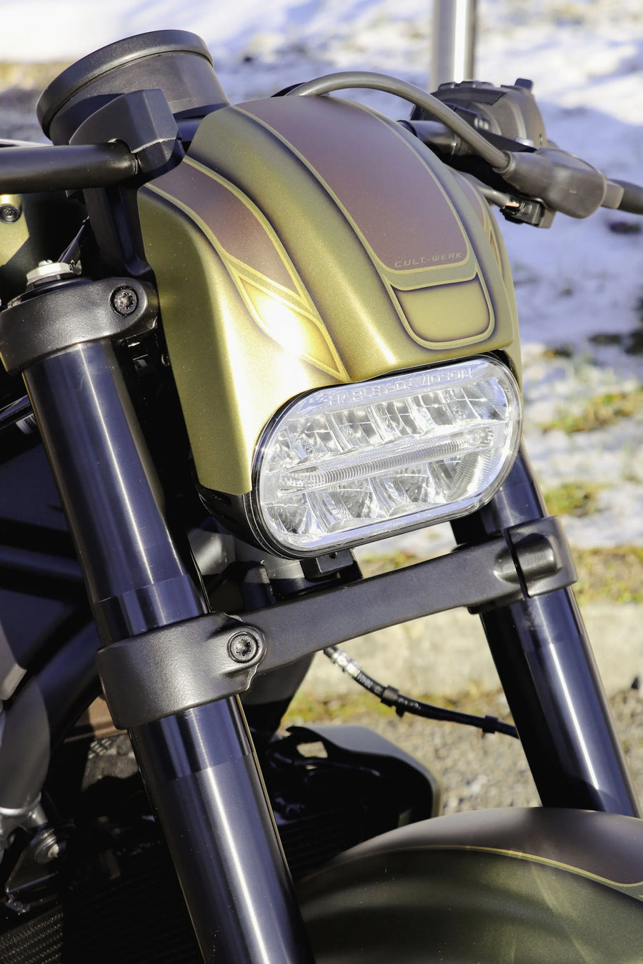 harley davidson sportster s rh 1250 s [CULT WERK] - frontlys
