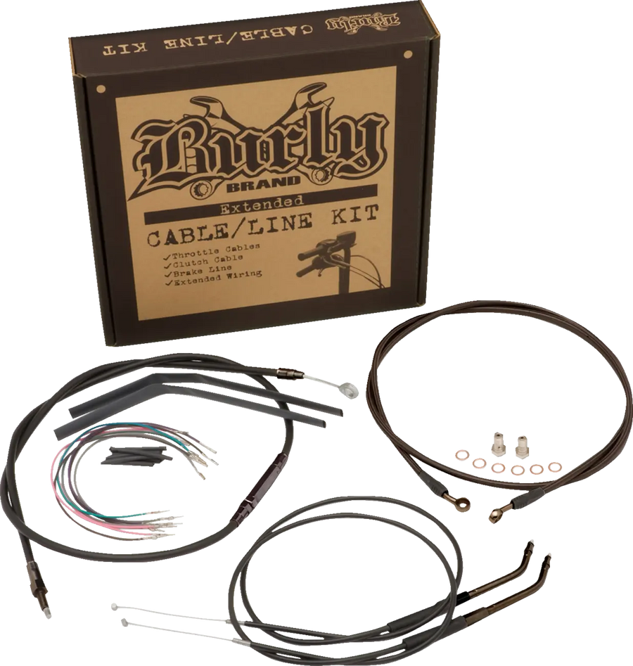 Harley Davidson Sportster 883 Iron XL [BURLY BRAND] – Jail Bar kabelsett