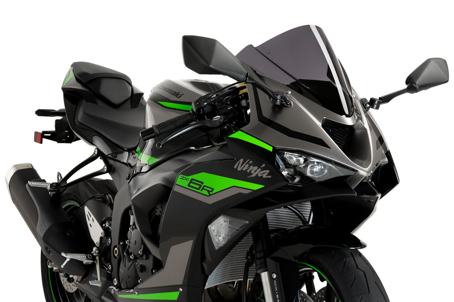 KAWASAKI ZX-6R NINJA [2025] – Z-Racing-skjerm – Svart