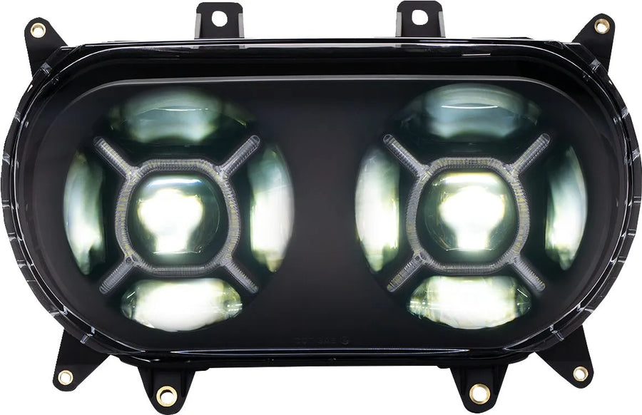 harley davidson fltruse [CUSTOM DYNAMICS] – Double-X LED-hovedlys