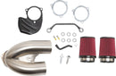 Harley-Davidson FLHTCUTG 1868 Tri Glide Ultra 114 [2025] - Tuned Induction Luftfilterkit – Oberfläche: Silber – Bild 1