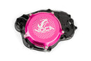 Generic Trigger X-Enduro 50 2T AM6 - Kupplungsdeckel Schwarz Pink