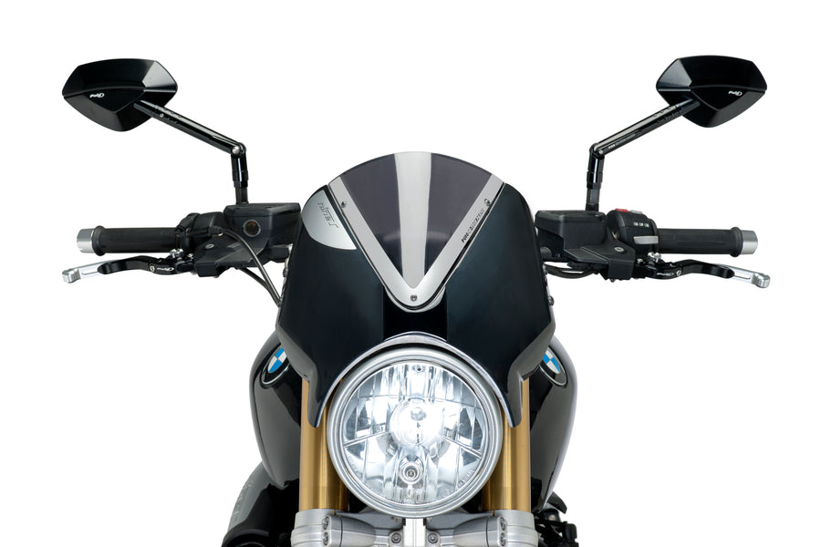 BMW R NINET URBAN S [2024] – RetroVision frontrutevisir – gjennomsiktig