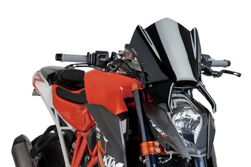 TRIUMPH BONNEVILLE T 120 BLACK [2025] - Ny generasjon sportsfrontrute | Svart | PUIG 7014N