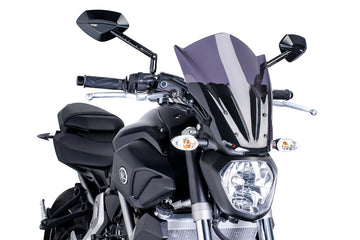TRIUMPH BONNEVILLE T 120 BLACK [2025] - Ny generasjon Touring Frontrute | Sterkt tonet | PUIG 7016F