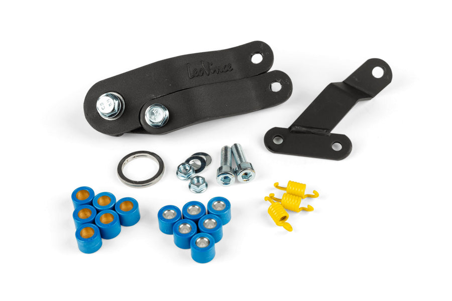 MBK Nitro Naked 50 2T LC [–2012] - Auspuff Handmade TT Black Edition