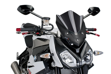 TRIUMPH BONNEVILLE T 120 BLACK [2025] - Ny generasjon sportsfrontrute | Karbonlook | PUIG 7040C