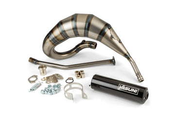 Derbi Senda R DRD Racing Enduro 50 2T D50B0 [2006–] - Auspuff Cross HM Schwarz