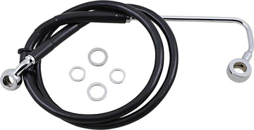 harley davidson fxsb [DRAG SPECIALTIES] - Forlenget bremselinje i rustfritt stål - 0