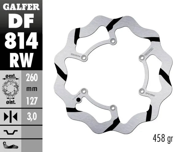 Beta RR 300 Racing [2022] - BREMSSCHEIBE FIXED WAVE GROOVED OVERSIZE – Bild 4