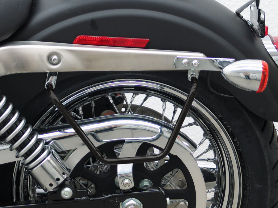 Harley Davidson Dyna Models 2006-2017 med unntak av Dyna Street Bob (FXDB) 2009-2017 [2006-2017] -packing vesker, svart
