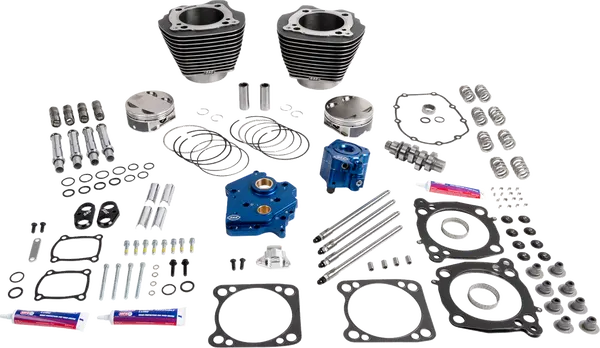 Harley-Davidson FLHFB 1868 Electra Glide Highway King 114 [2023] - 132" Power Package Motorleistungs-Kit – Oberfläche: Black Granite – Bild 2