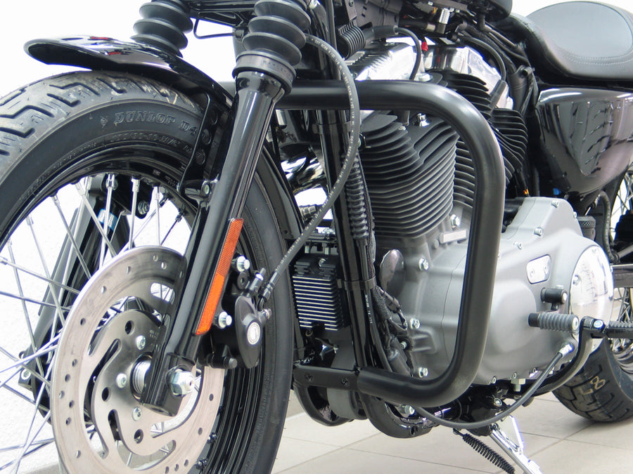 Harley Davidson Sporther Evo 883/1200 [2004-2020] - beskyttelsesbar laget av 38 mm rør, svart