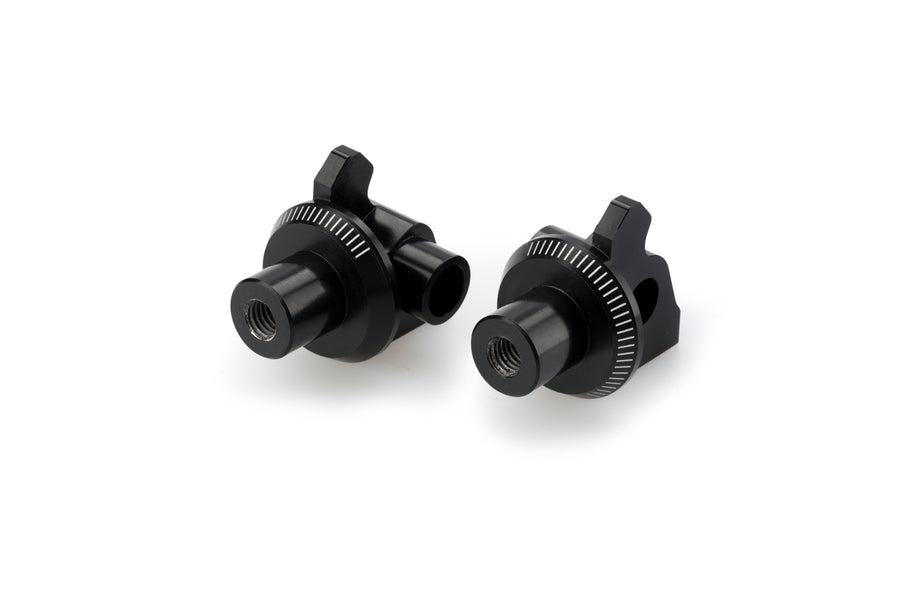 APRILIA CAPONORD 1200 [2016] – Adapter fotstøtte gummipute “Rider” – Svart