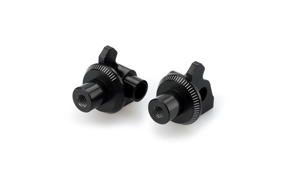 APRILIA CAPONORD 1200 [2016] – Adapter fotstøtte gummipute “Rider” – Svart