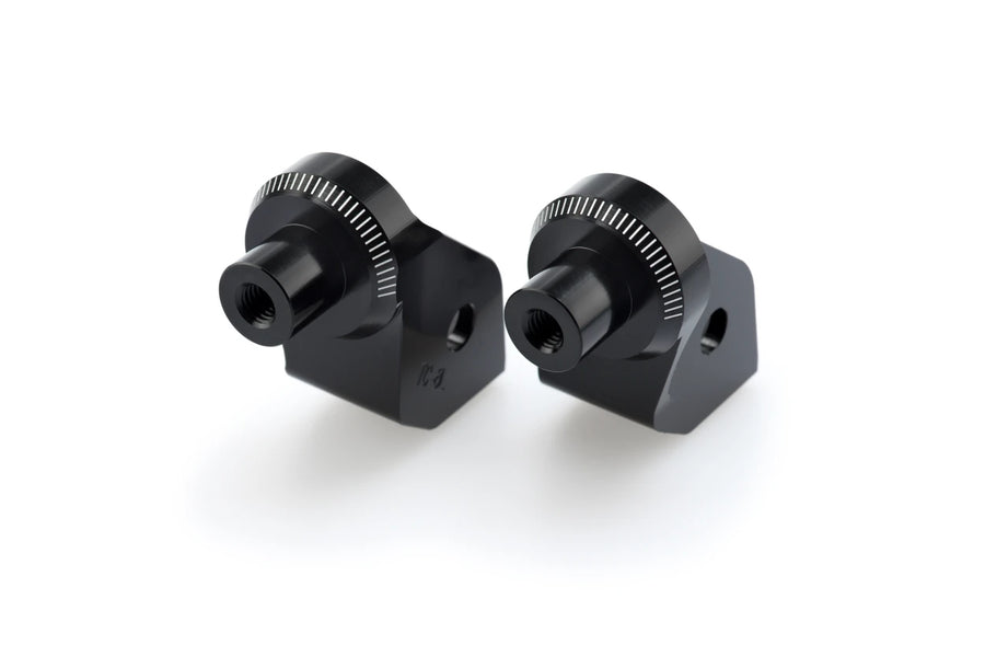 BMW G 650 GS SERTAO [2016] – Adapter fotstøtte gummipute “Rider” – Svart