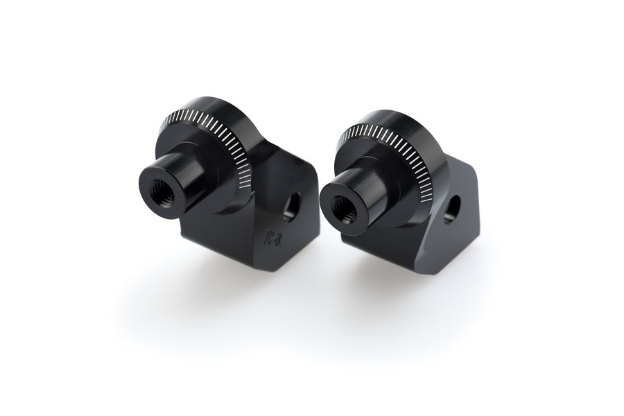 BMW G 650 GS SERTAO [2016] – Adapter fotstøtte gummipute “Rider” – Svart