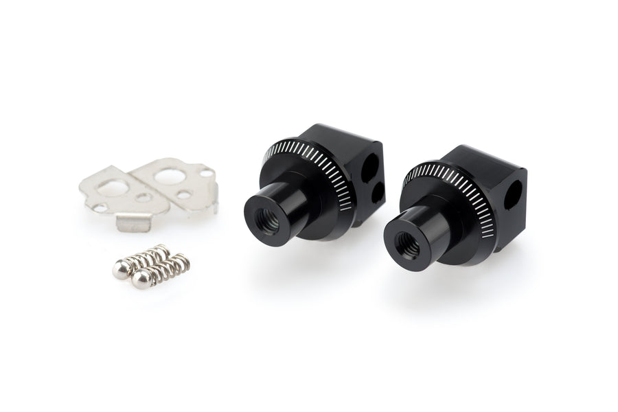 BMW G 650 GS SERTAO [2016] – Adapter passasjer fotstøtte gummipute – svart