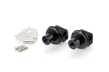 BMW R 1200 GS [2003] – Adapter passasjerfotstøtte gummipute – svart