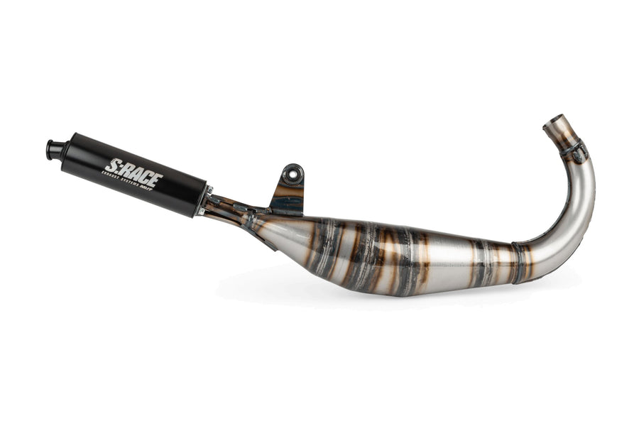 Beta RR Enduro 50 2T - Auspuff S Race 85-100 Low-Mount Schwarz
