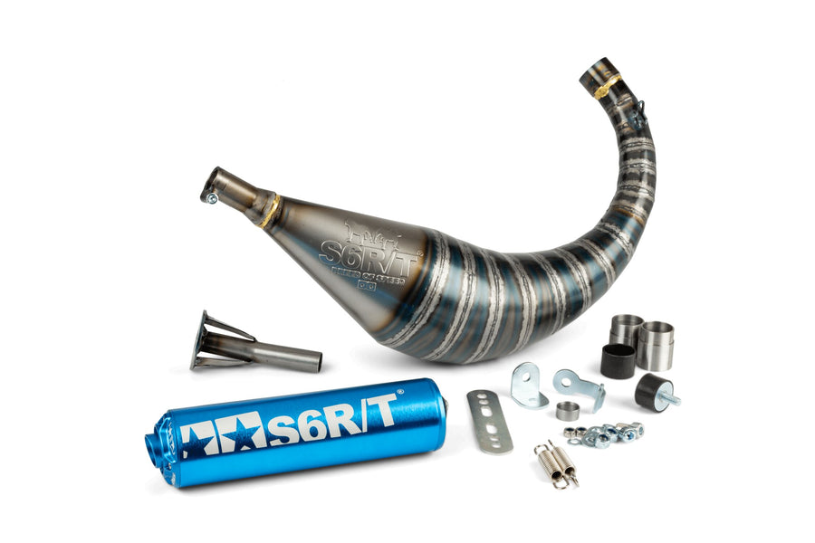Beta RR Enduro 50 2T - Auspuff R/T 70 - 80 Blau