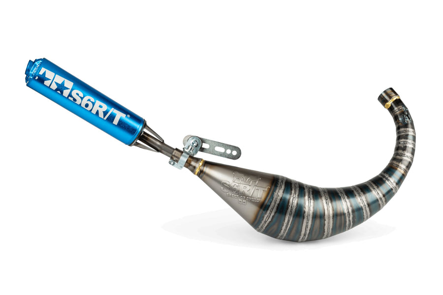 Rieju SMX SM 50 2T AM6 - Auspuff R/T 70 - 80 Blau
