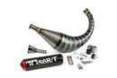 Beta RR Enduro 50 2T - Auspuff R/T 70 - 80 Schwarz / Rot