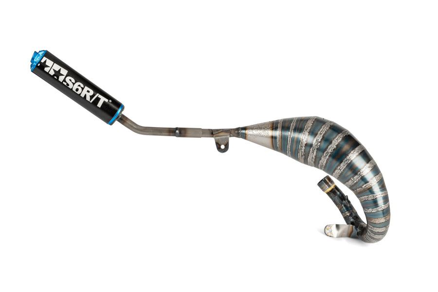 Beta RR-T SM 50 2T - Auspuff R/T 70 - 80 Schwarz / Blau