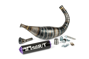 Beta RR Enduro 50 2T - Eksos R/T 80-90 Svart / Lilla