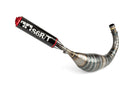 Malaguti XTM Enduro 50 2T AM6 [2004–] - Auspuff R/T 80–90 Schwarz / Rot
