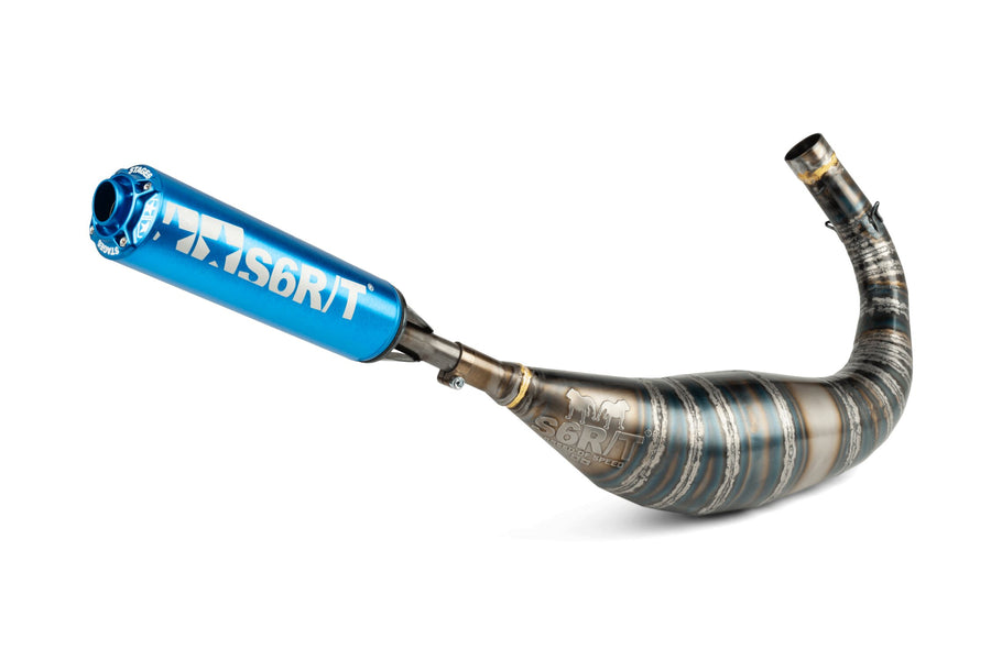 Beta RR Enduro 50 2T - Auspuff R/T 90-100 Blau