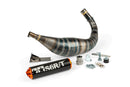 Beta RR Enduro 50 2T - Auspuff R/T 90-100 Schwarz/Orange