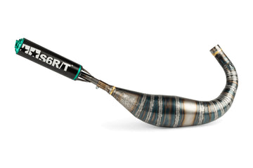 Beta RR Enduro 50 2T - Eksos R/T 90-100 Svart/Turkis