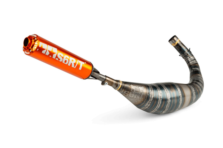 Rieju MRX Enduro Pro 50 2T AM6 - Auspuff R/T 90-100 Orange