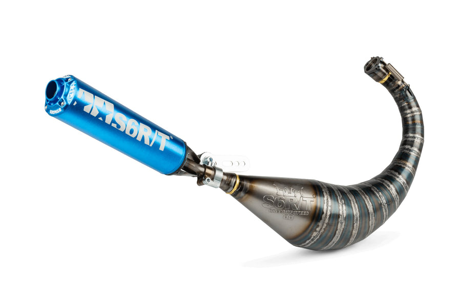 Aprilia RX 50 2T D50B1 [2006–] - Auspuff R/T 70-80 Blau