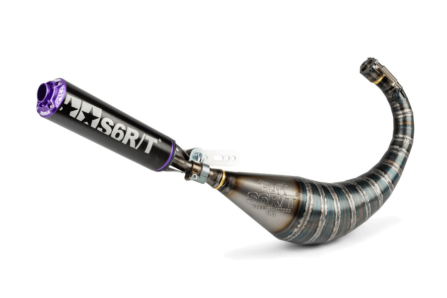 Derbi Senda DRD X-Treme SM '10 - '17 50 2T D50B0 - Auspuff R/T 70-80 Schwarzlila