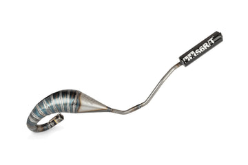 Aprilia SX 50 2T - Eksos R/T Høy Sort