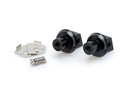 SUZUKI DL 800 V-STROM [2025] – Adapter passasjerfotstøtte gummipute – svart-1