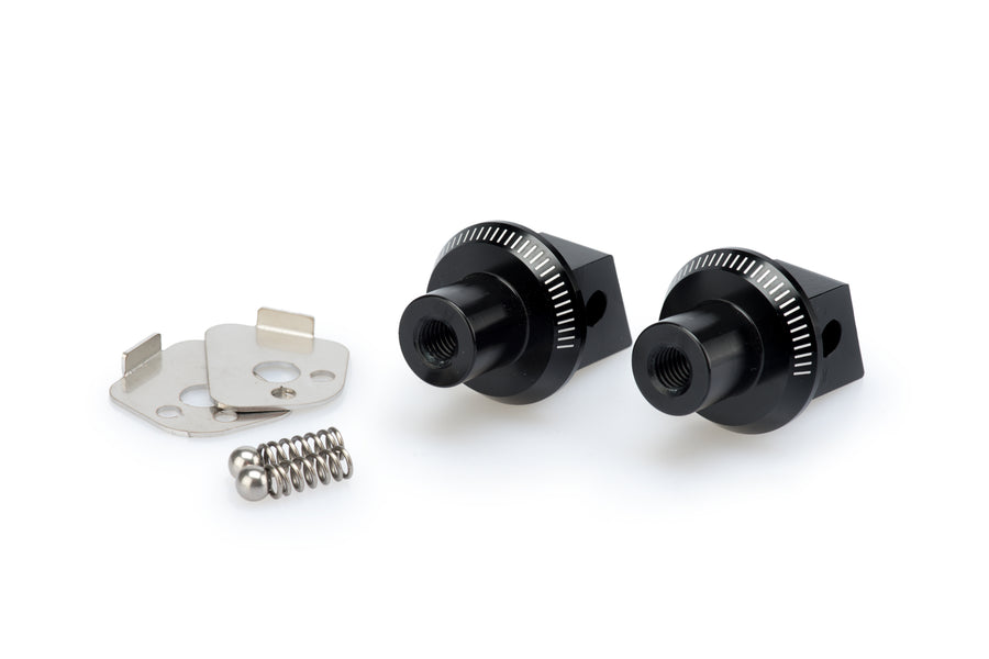 SUZUKI DL 800 V-STROM [2025] – Adapter passasjerfotstøtte gummipute – svart