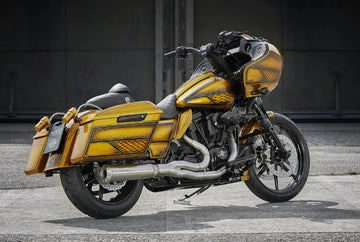 harley davidson touring [RICK'S MOTORCYCLES] – Bremseskive flytende bølgedesign - 0