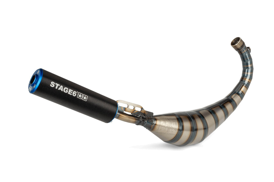 Beta RR-T SM 50 2T - Auspuff Streetrace 80-90 Blau
