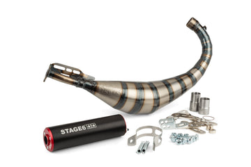 Beta RR Enduro 50 2T - Exhaust Streetrace 80-90 Rød