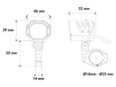 TRIUMPH Scrambler 400 XC [2025-] - LED TILLEGGSLYS NOVA