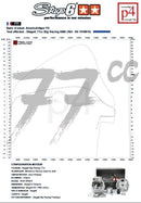 Beta RR SM 50 2T - Motorpack Big Racing 77ccm svart